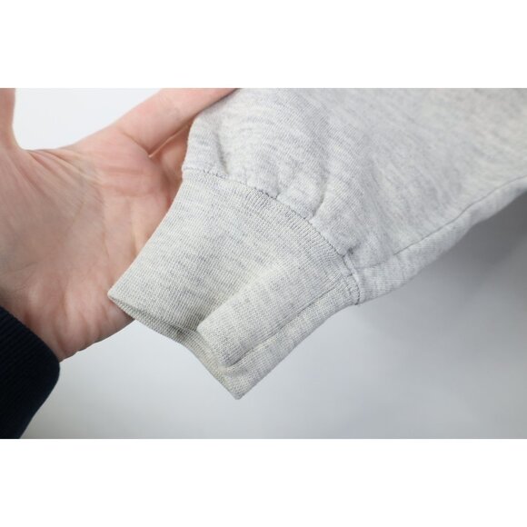 Vintage 90s Streetwear Mens Large Panel Color Block Collared Pullover Sweatshirt - Picture 8 of 13